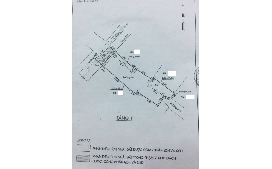 Nhà 2 tầng Sổ hồng 170m2 Không lộ giới Hẻm gần Chợ Cầu Q12